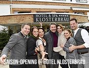Promi-Pistengaudi im Schnee  Saison-Opening im Hotel Klosterbräu in Seefeld: Hardy Krüger jr. und Frau Alice, die Meise-Zwlllinge und Mariella Ahrens mit ihrem Freund läuten die Ski-Saison ein ©Fotos: Copyright: Brauer Photos/Goran Nitschke